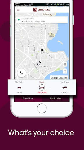 Qatar Taxi -  Car Booking App स्क्रीनशॉट 1
