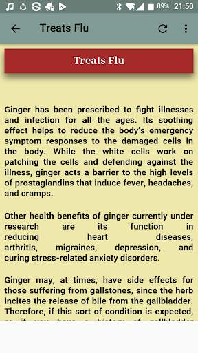 Ginger Uses & Benefits screenshot 6