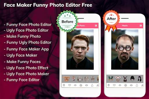 Funny Face Changer App- Funny Photo Editor screenshot 1