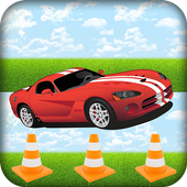 Traffic racing adventure icon