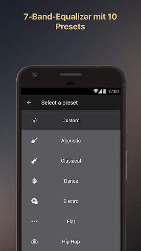 Equalizer   MP3 Player Volume screenshot 5