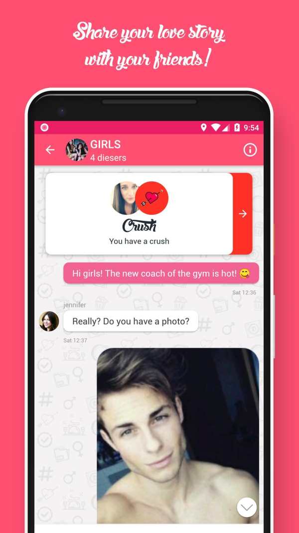 Social Love & Sex Tracker: Dieselist screenshot 3
