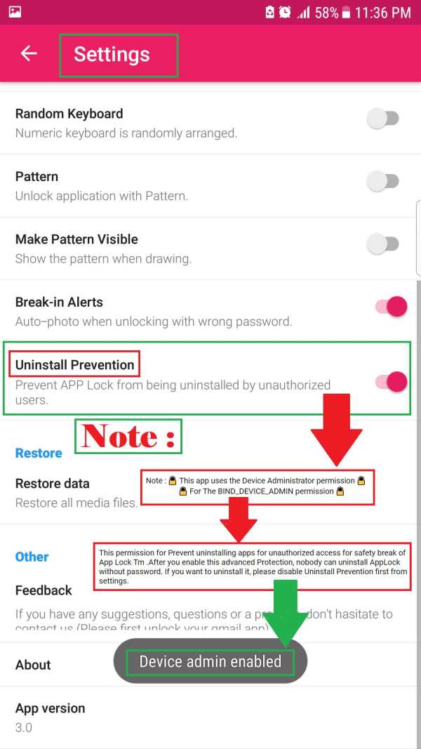 APP Lock TM screenshot 3