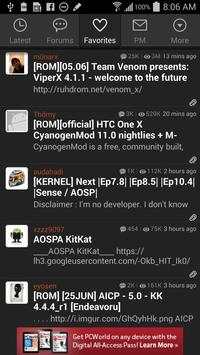 XDA for Android 2.3 screenshot 4