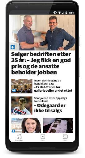 Sogn Avis nyheter screenshot 1