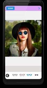 Glasses Photo Editor 3 تصوير الشاشة