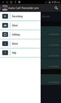 Auto Call Recorder Pro screenshot 1