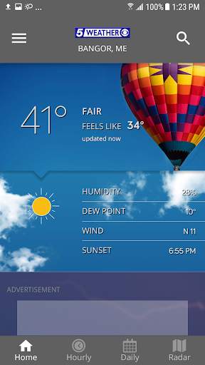 WABI TV5 Weather App screenshot 1