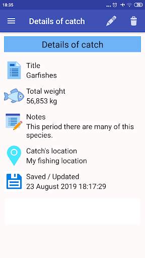 GPS Fishing Tracker screenshot 20