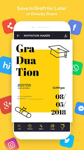 Invitation Maker, Ecards Maker screenshot 4
