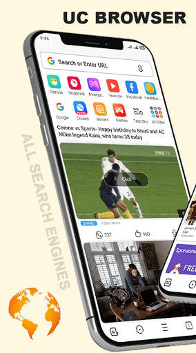 U Browser for android - HD Video Downloader screenshot 1