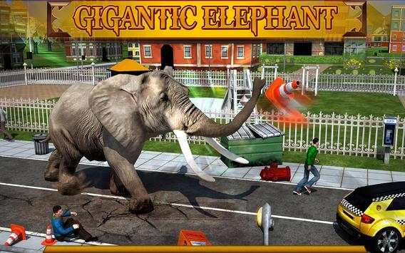 Angry Elephant Attack 3D स्क्रीनशॉट 6