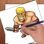 How To Draw clash of clans 1.0