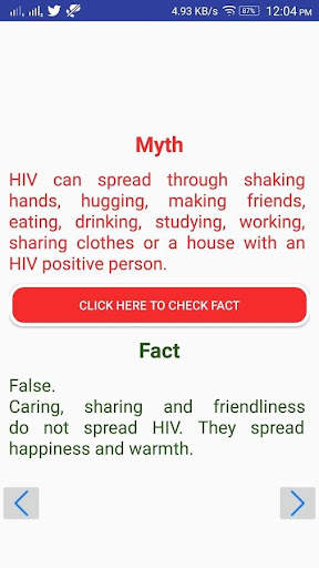 NACO AIDS APP 8 تصوير الشاشة