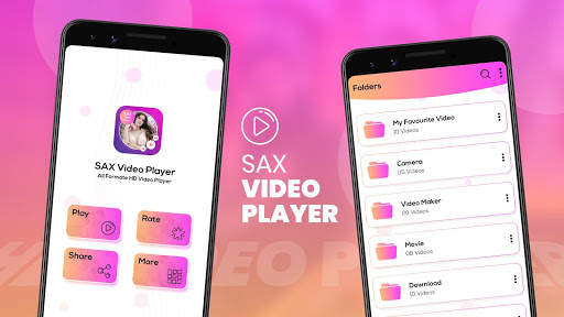 Sax Video Player - All Format HD Video Player 2020 screenshot 1