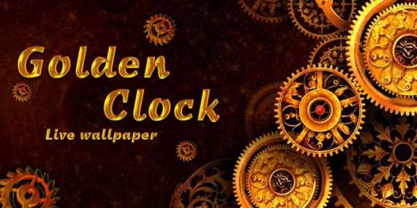 Golden Clock Live Wallpaper screenshot 4