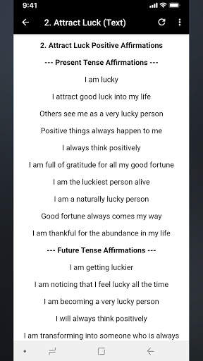 Affirmations: Audio Playlist screenshot 6