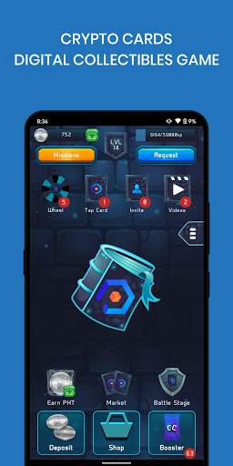 Crypto Cards Collect and Earn screenshot 1