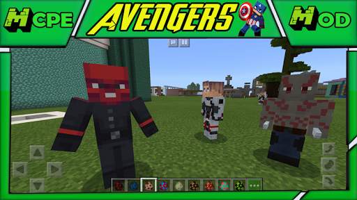Avengers Superheroes Mod for Minecraft PE screenshot 5