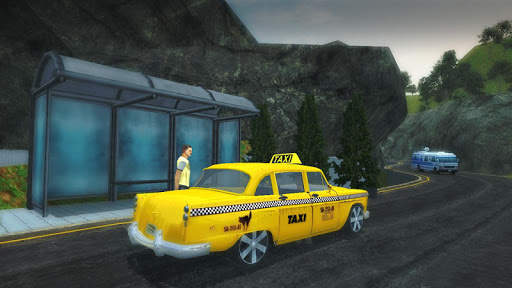 3D Taxi Driver - Hill Station screenshot 12