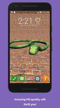 Snake Live Wallpaper screenshot 3