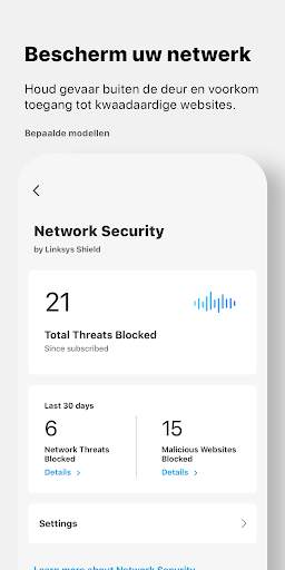 Linksys screenshot 3
