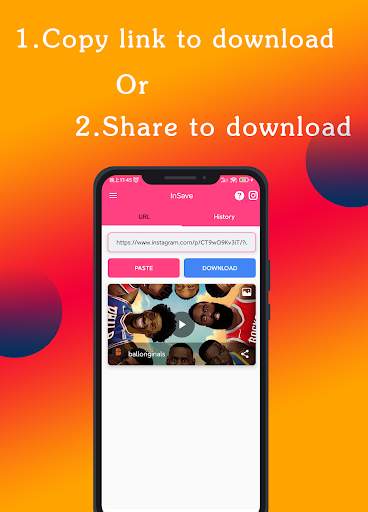 Downloader for Instagram screenshot 1