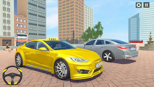 Taxi Simulator : Taxi Games 3D скриншот 3