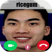 fake call from ricegum prank-Pro icon