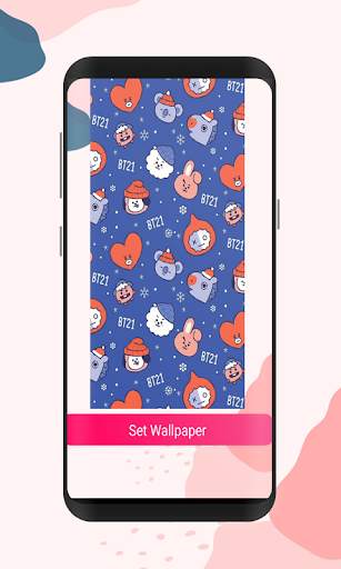 New Wallpaper Cute BT21 screenshot 1
