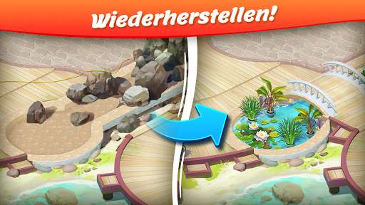 Tropical Forest: Match 3 Islan screenshot 1