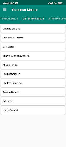 Grammar Master screenshot 4
