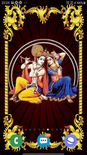 Sri Krishna Live Wallpaper screenshot 4