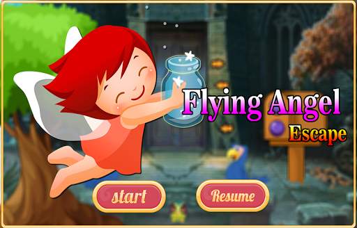 Free New Escape Game 131 Flying Angel Escape screenshot 3