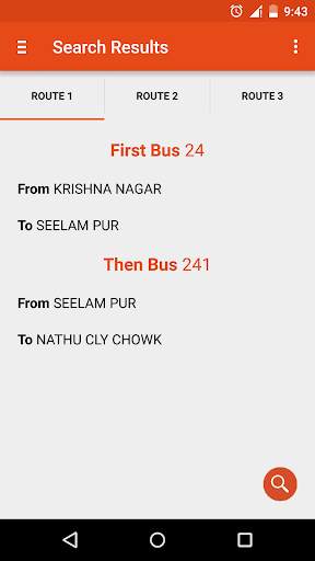 Delhi Bus Routes screenshot 6