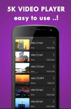 5k video player screenshot 2