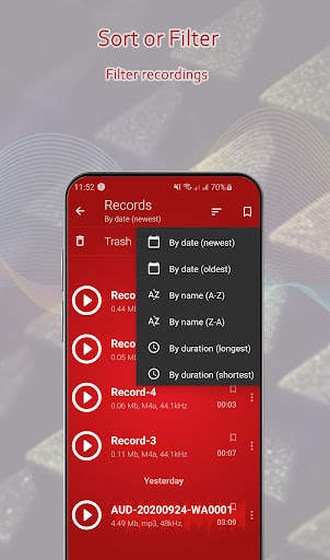 Voice Recorder | Audio Recorder | Sound Recorder screenshot 5