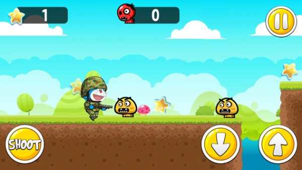 Doraemon games free - Shoot MONSTERS screenshot 2