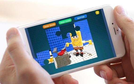 Jigsaw Lego Sponge screenshot 3