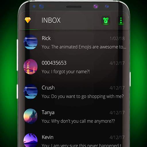 Dark mode SMS theme 5.0.26