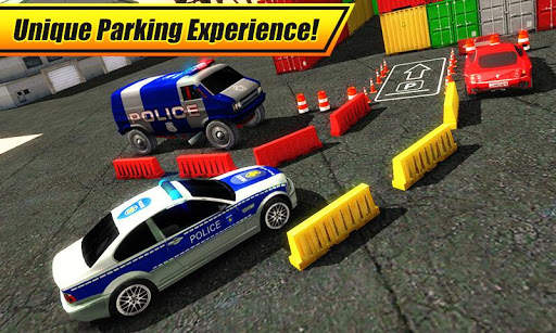 Real Police Car Parking 3D Sim स्क्रीनशॉट 4