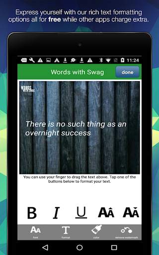 Words with Swag: text on pics screenshot 3