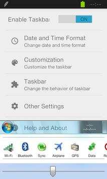 7 Glass Theme - FTaskbar screenshot 3