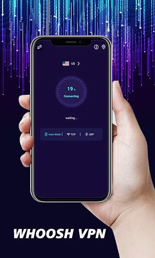 Whoosh VPN screenshot 1