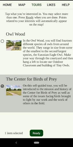 The Center for Birds of Prey screenshot 2