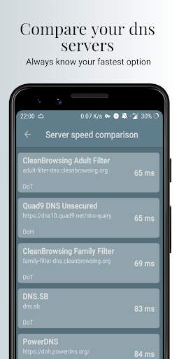 Nebulo - DNS Changer for DNS over HTTPS/TLS screenshot 6