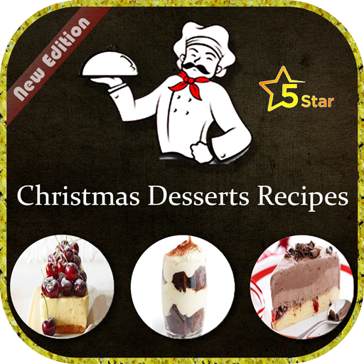 Christmas Desserts Recipes/ christmas baking recp icon