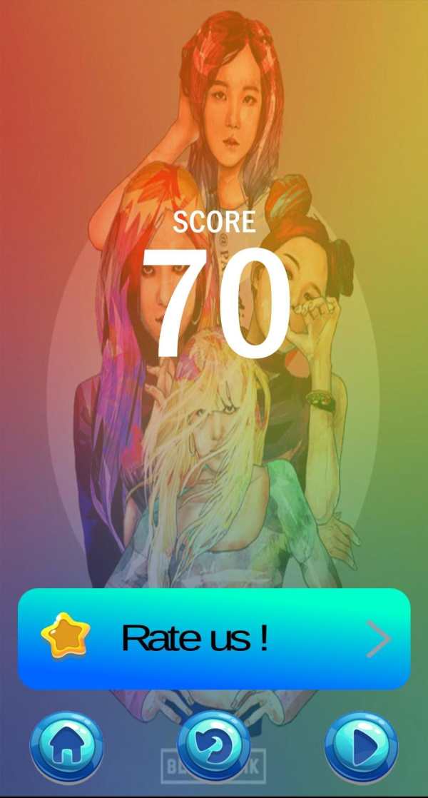 BLACKPINK Chibi Piano Tiles screenshot 5