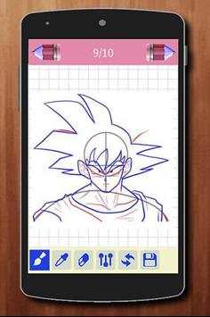 Learn to Draw Dragon Songoku Ballz Characters screenshot 1