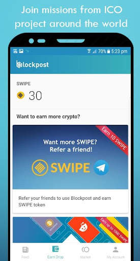 Blockpost - Crypto News & Rewards App screenshot 4